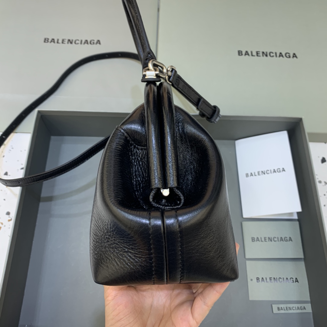 Balenciaga Editor Small Handbag Shoulder Bag Black